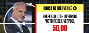 Boost bienvenue PokerStars Sports Sheffield Liverpool 50