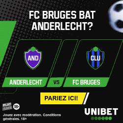 Meilleures cotes Belgique Unibet