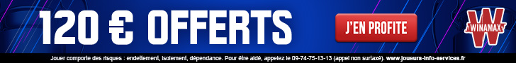 Bonus Winamax 120€