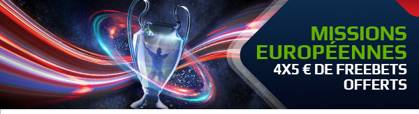 Bonus Netbet Coupe Europe Freebets