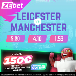 Bonus Zebet 150€ avis et test bookmaker