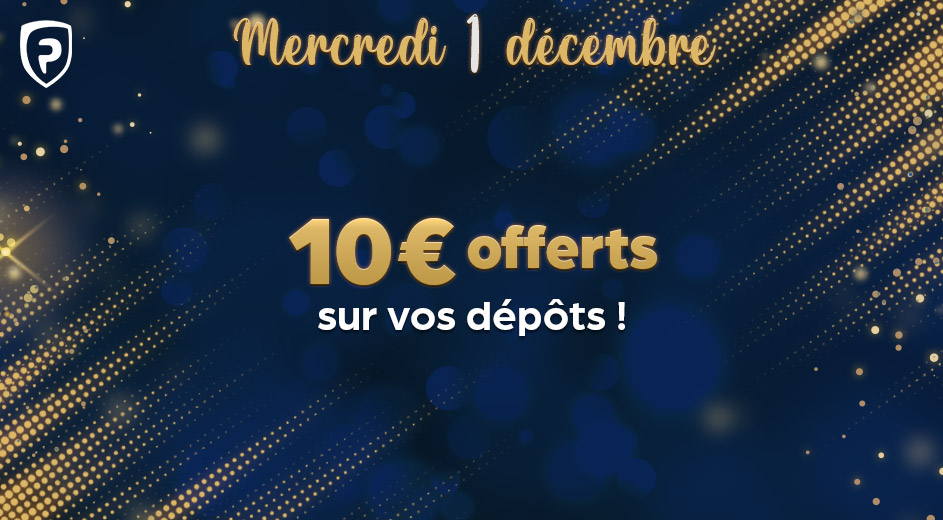 Calendrier de l'Avant : 10€ de freebet offert sur France Pari !