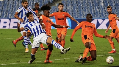 Pronostic Valence Real Sociedad GRATUIT Liga