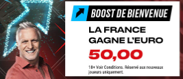 Victoire France Euro 2021 50 PokerStars