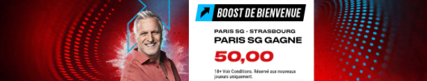 Ligue 1 PSG Strasbourg boost 50 PokerStars Sports