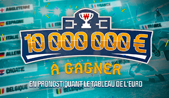 Euro 2021 : Tentez de gagner 10 000 000€ !