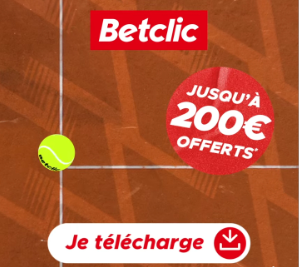 Bonus Betclic 200€ offerts avis et test bookmaker