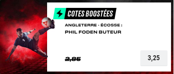 Grosse cote Pokerstars Angleterre Ecosse Euro