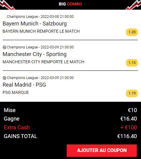 Extra Cash 100€ Ladbrokes