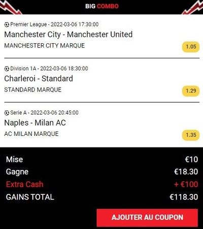 Extra Cash 100€ Ladbrokes