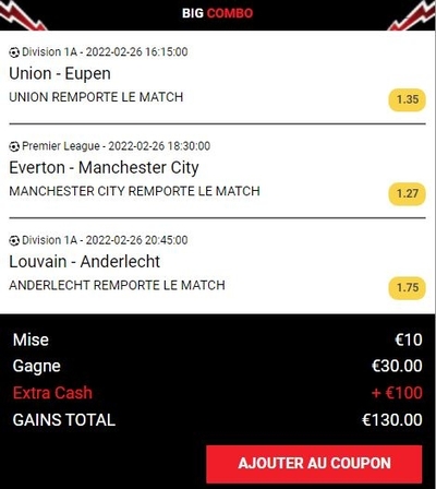 Extra Cash 100€ Ladbrokes
