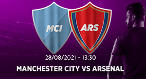 Gagnez 50€ si Manchester City marque contre Arsenal !
