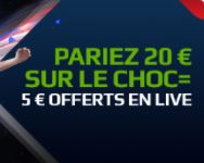 Recevez 5€ de freebet pour parier en live sur Espagne France !