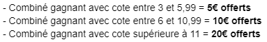 pmu objectif euro défi 20€ freebet
