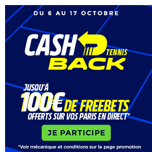Parions Sport Cashback Indian Wells