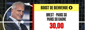 Boost bienvenue PokerStars Brest PSG Ligue 1