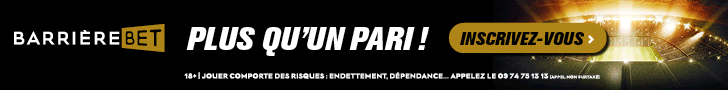 Bonus Barrière BET 250€ avis et test bookmaker