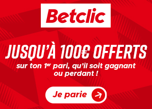Bonus Betclic 100€ offerts avis et test bookmaker