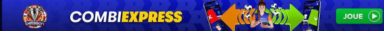 Pari combiné sur Betsson