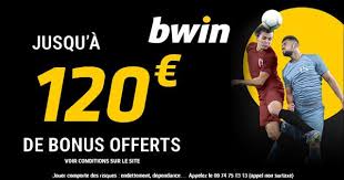 Bonus Bwin 120€ avis et test bookmaker