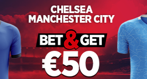 Chelsea - Manchester City : Pariez 10€ et Gagnez 50€ !