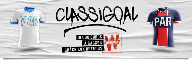 Cagnotte 10 000€ Winamax Classico OM PSG