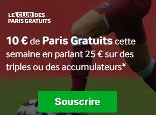 Gagnez 10€ de freebets chaque semaine avec Betway !