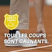 CRAZY TENNIS : UN PARI LIVE = 5€ OFFERT TOUS LES JOURS !