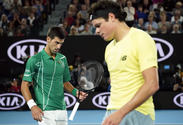 Pronostic Gratuit Novak Djokovic Milos Raonic Open d'Australie