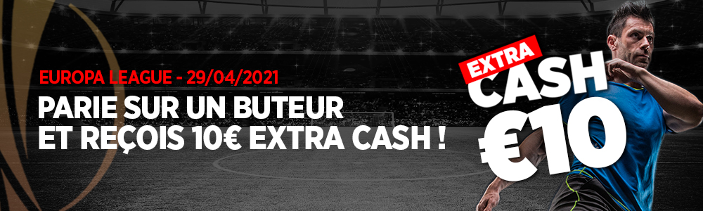 Europa League 10€ extra cash ladbrokes