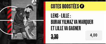 Grosse cote Pokerstars Sports Lens Lille Ligue 1