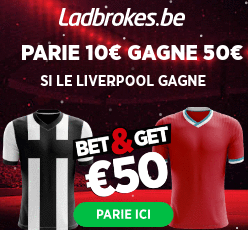 Newcastle - Liverpool : Pariez 10€ et Gagnez 50€ si Liverpool gagne !