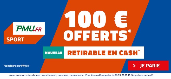 Bonus PMU 100€ en cash test et avis