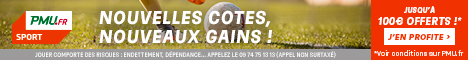 Bonus PMU 100€ cash avis et test bookmaker
