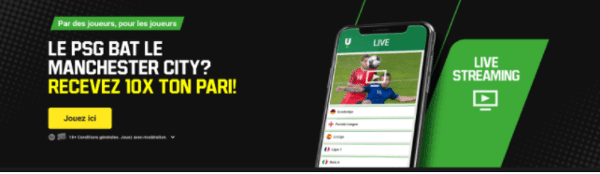 PSG Manchester City Ligue des Champions Unibet
