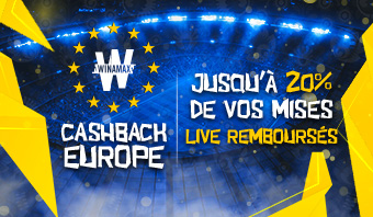 Ligue Europa : Cashback de 20€ sur vos paris live !