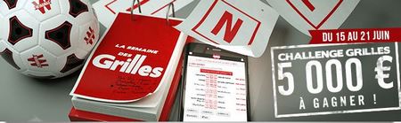 Challenge Grilles Winamax : 5 000€ à gagner !