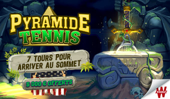 Pyramide US Open : Jusqu'à 5 000€ à gagner sur Winamax !