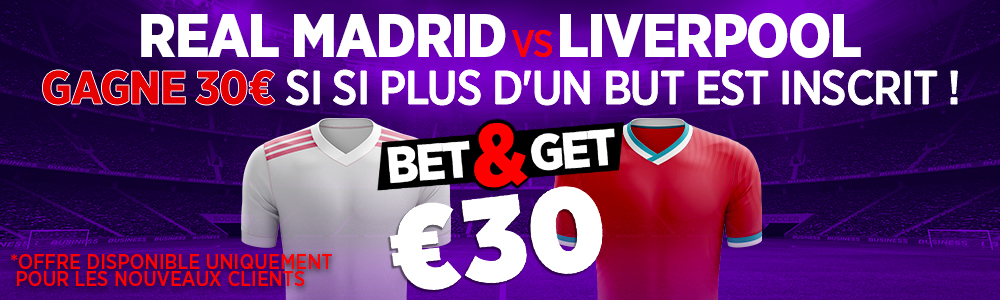 Real Madrid Liverpool Ladbrokes Bet and Get Ligue des Champions