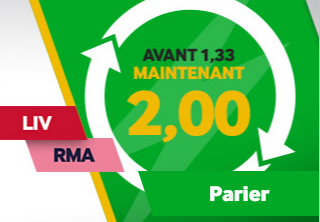 Liverpool - Real Madrid : Salah ou Benzema buteur boosté à 2.00 !