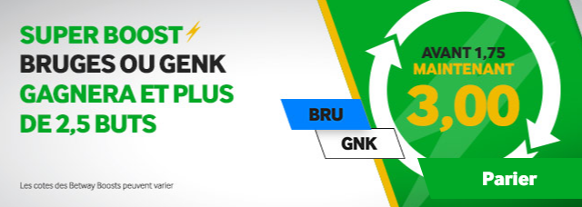 Super Boost Jupiler Pro League Bruges Genk Betway