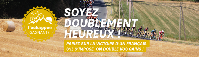 PMU Tour de France double vos gains échappée belle français