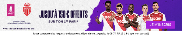Bonus Vbet 150€ avis et test bookmaker