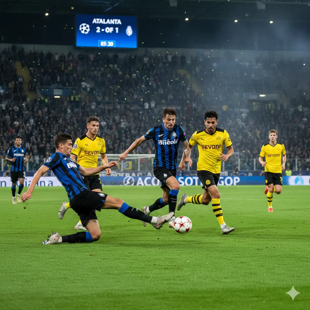 Pronostic Ligue des Champions : Les clés du match Atalanta - Borussia Dortmund
