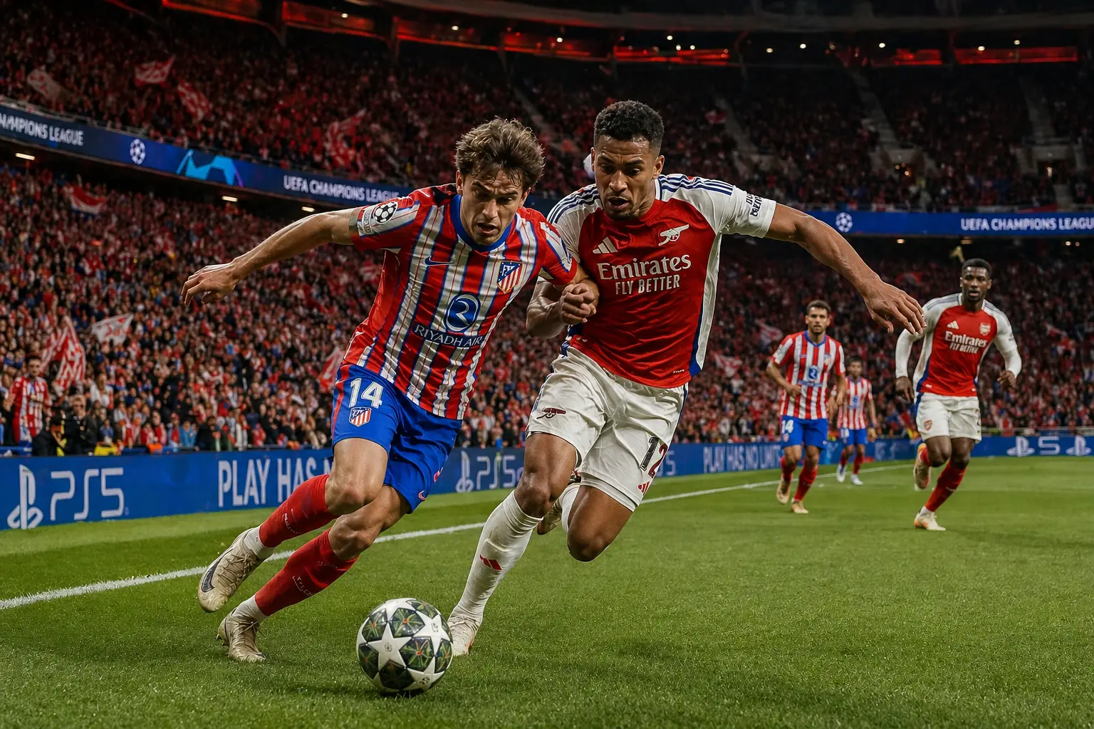 Pronostic Arsenal - Atlético Madrid : Cotes, stats et analyse de la demi-finale retour